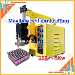 Máy Hàn Cell Pin Tự Động JSD-ED 5KW 220V Cân Bằng Lực & Bàn Đạp