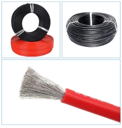 Dây điện AWG silicon siêu mềm dẫn điện tốt 2AWG_2