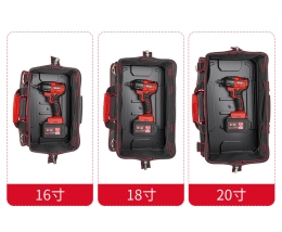 Túi đựng đồ nghề đế nhựa cứng chịu lực chống thấm nước Delixi túi đồ nghề đế cứng đựng máy khoan sửa chữa giỏ đồ nghề_5