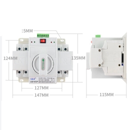 Bộ Chuyển Đổi Nguồn Tự Động ATS 2P 63A IJJ_1