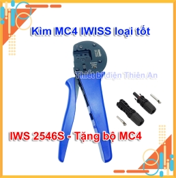 Kìm Bấm Đầu Cos IWISS MC4 IWS-2546S 14-10 AWG chuyên dụng điện mặt trời