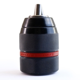 Đầu Kẹp Mũi Khoan Bằng Kim Loại 13mm AutoLock viền đỏ đầu 2 mảnh SANOU_5