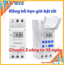 Công Tắc Hẹn Giờ Điện Tử Lập Trình THC15A - Giải Pháp Tự Động Hóa Hiệu Quả Cho Thiết Bị Điện