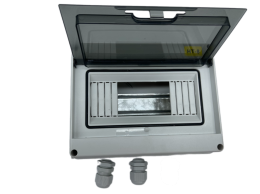 Tủ Điện Nhựa ABS Lắp Nổi Chống Nước 8 Way_2