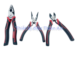 Bộ Kìm Cắt Kìm Kẹp Kìm Nhọn Delixi Cắt Thép Đa Năng 6 Inch 8 Inch_9