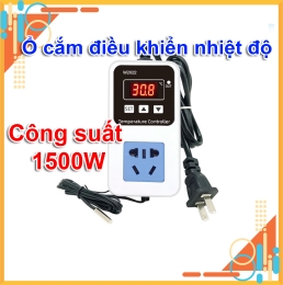 Ổ cắm điều khiển nhiệt độ W2022 màn hình hiển thị kỹ thuật số 220v