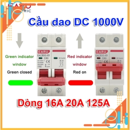 Bộ Ngắt Mạch CB DC 1000V EARU 32A 2P
