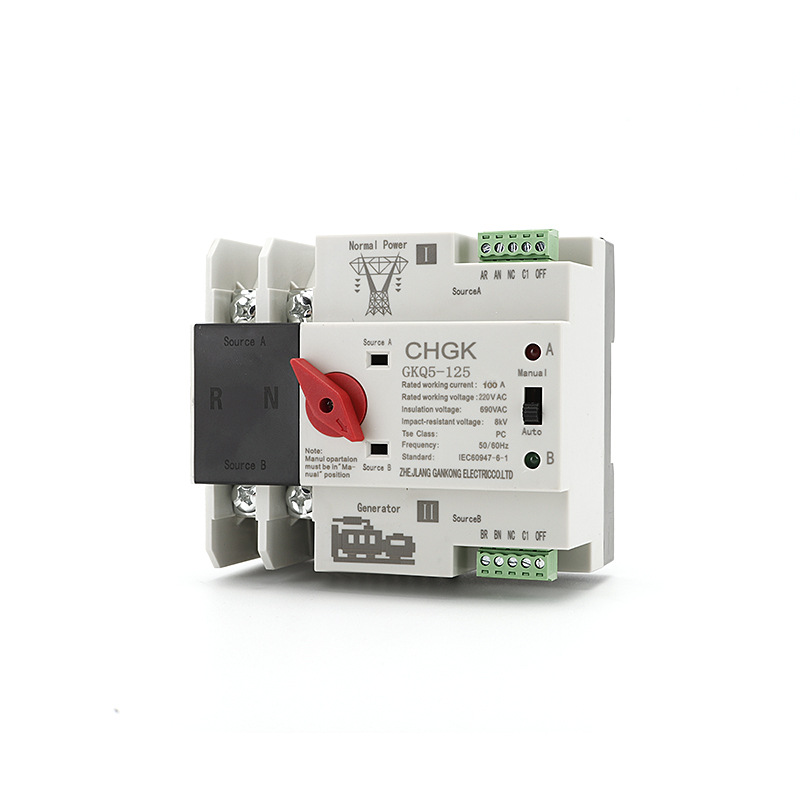 Cầu dao đảo chiều tự động ATS 125A 2P CHGK