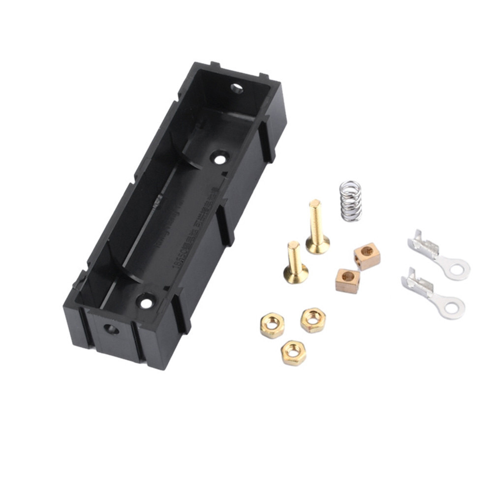Khay đựng pin 21700 chót lò xo bằng đồng Khay đựng pin 21700 chót lò xo bằng đồng -1