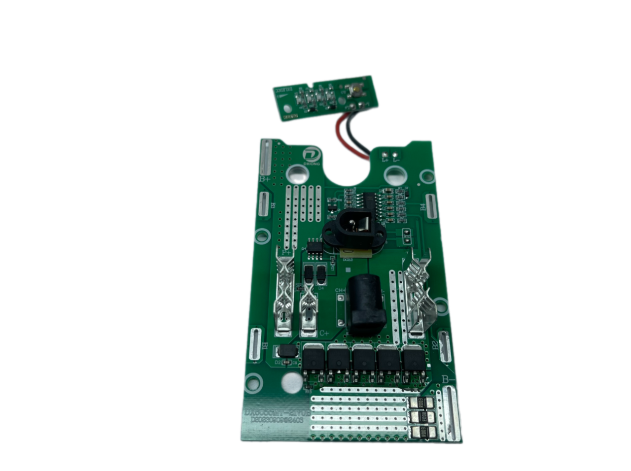 Mạch Pin 21700 Chân Phổ Thông Makita 21V - Chịu Tải Cao 5 Mosfet Kèm Báo Pin, Sạc 2 Ngõ Adapter - 01