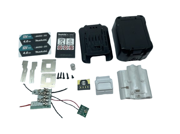 Bộ sản phẩm vỏ pin Makita 12V
