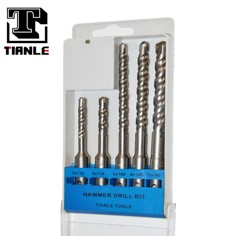 Bộ 5 Mũi Khoan Bê Tông Đầu Gài Tự Động TIANLE -03