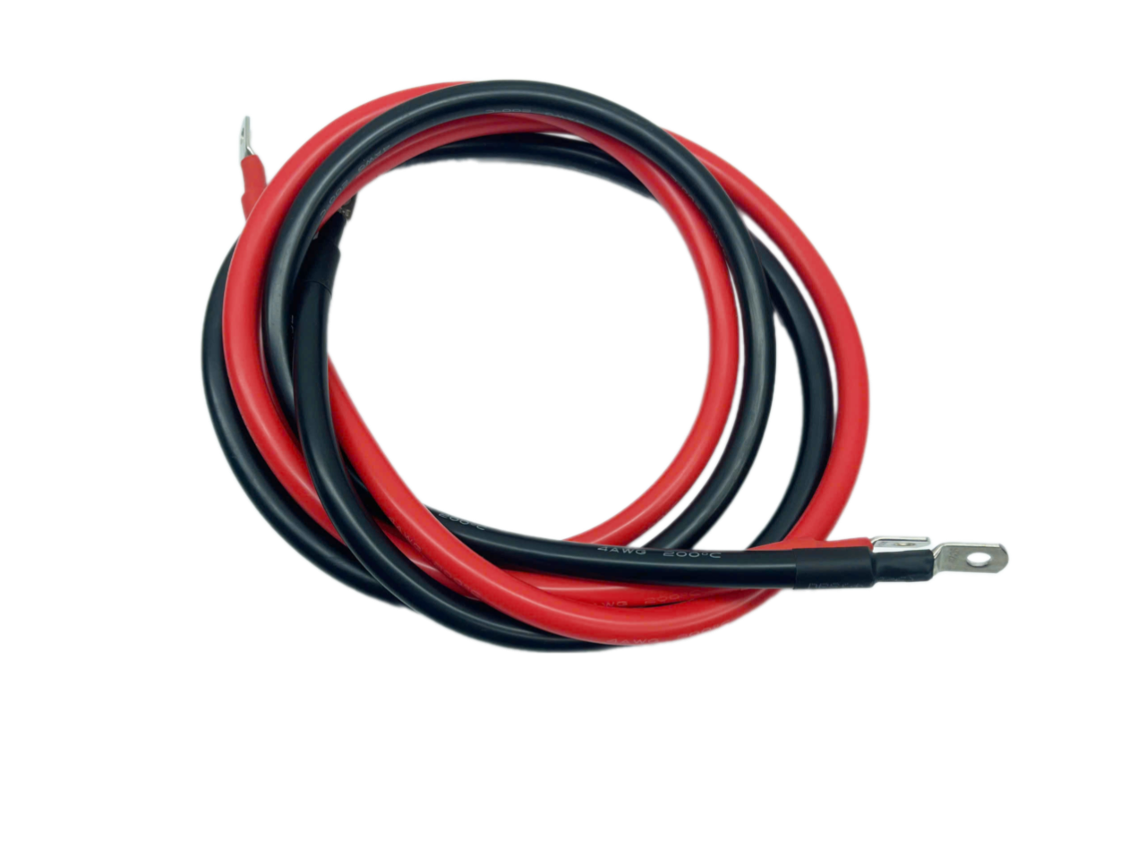 Dây điện Silicone 4AWG siêu mềm bấm sẵn dài 1.5m - 01